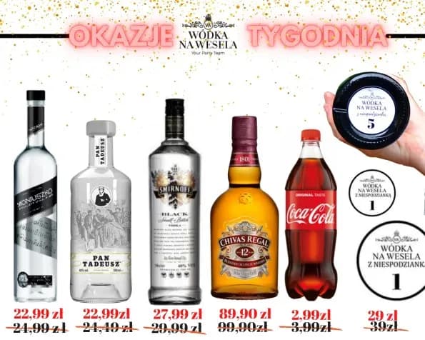Jakie alkohole do drinków na wesele - idealne propozycje i ilości