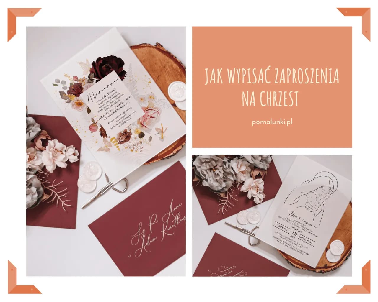 Jak wypisać zaproszenie dla chrzestnych, które wzruszy i zachwyci