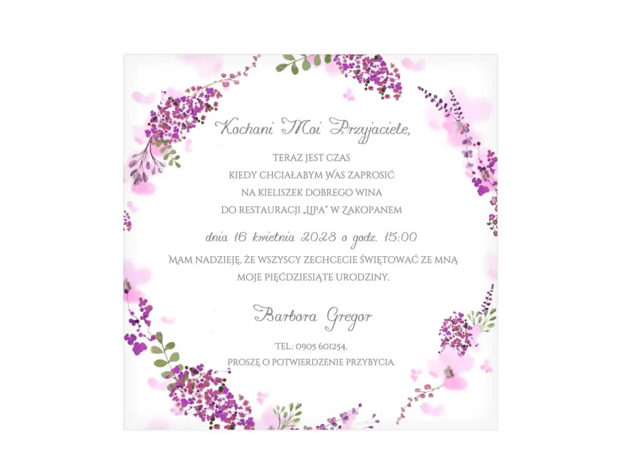 Jak wypisać zaproszenie na urodziny - kluczowe informacje i wzory